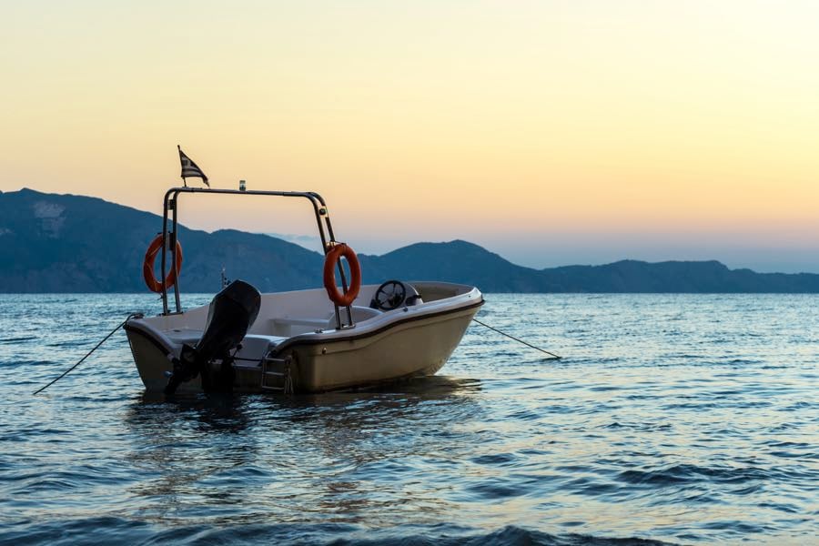 Rent a boat in Zakynthos and don't drive at night