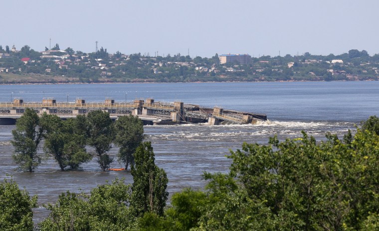 Image: Russian War on Ukraine: Nova Kakhovka Dam Destroyed