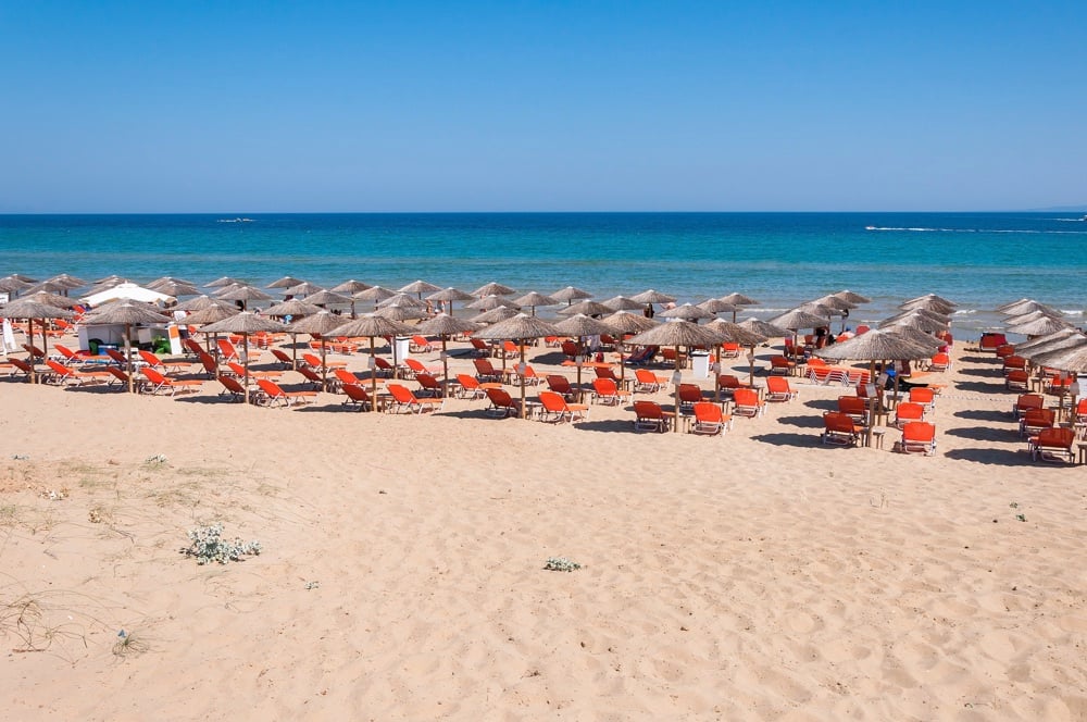 Banana Beach at Zakynthos