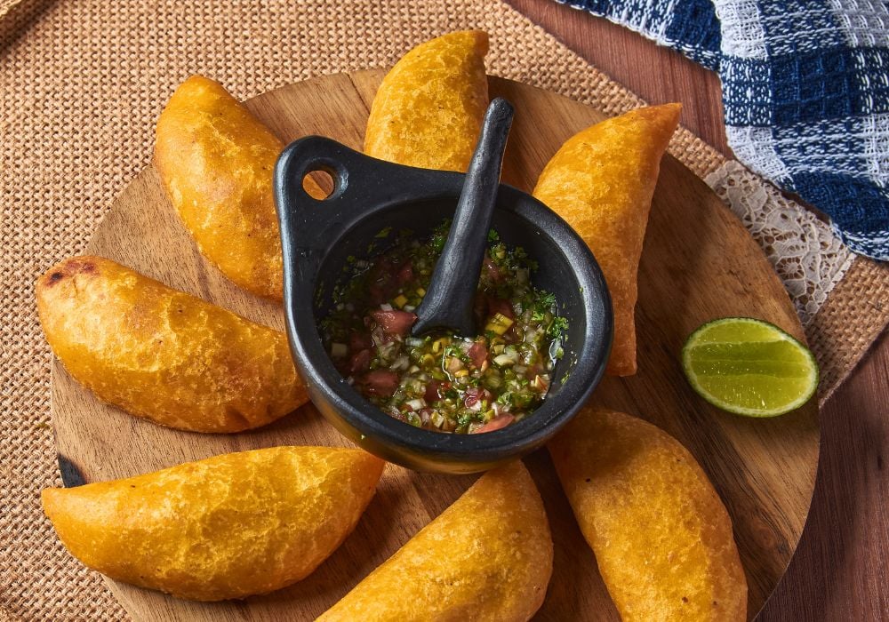 Empanadas food in Colombia