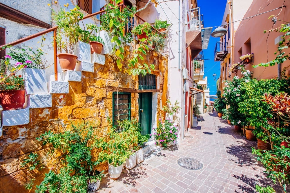 Exploring the old town of Chania is one of the best things to do when visiting Crete