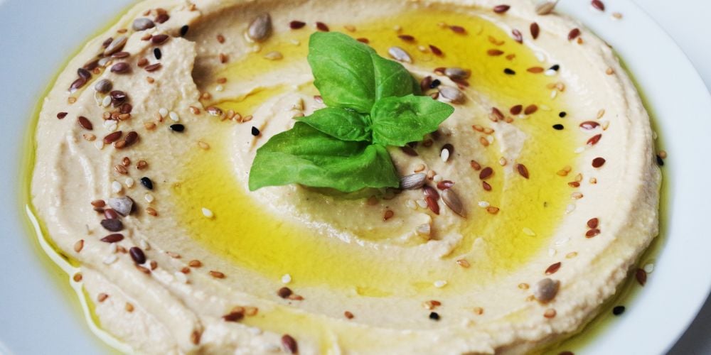 Hummus in Syrian Restaurant