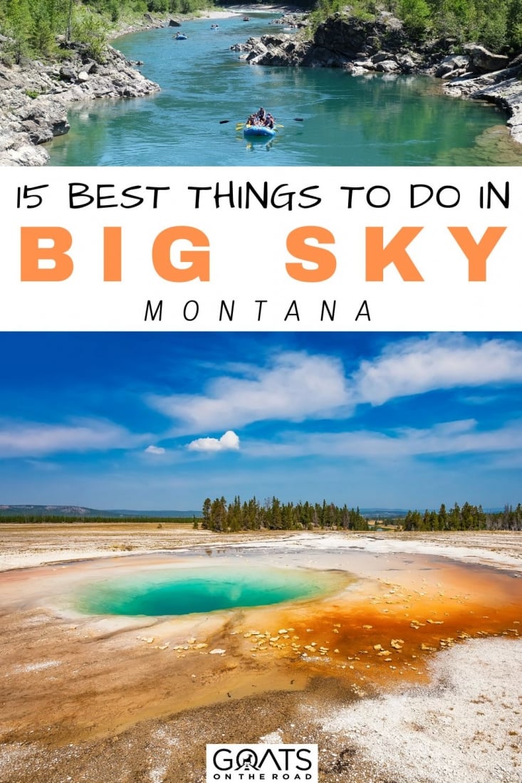 Are you looking for the top activities in Big Sky, Montana? Read on! With countless recreational activities at Lone Peak, Big Sky Resort, Ousel Falls, and Beehive Basin, Big Sky is a haven for outdoor enthusiasts. Learn about the top Big Sky activities, both on and off the mountain! | #vacation #wanderlust #montana