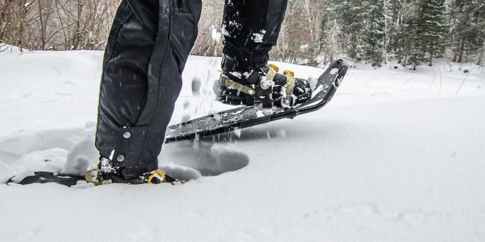 Snowshoeing is one of the fun winter activities in Big Sky.