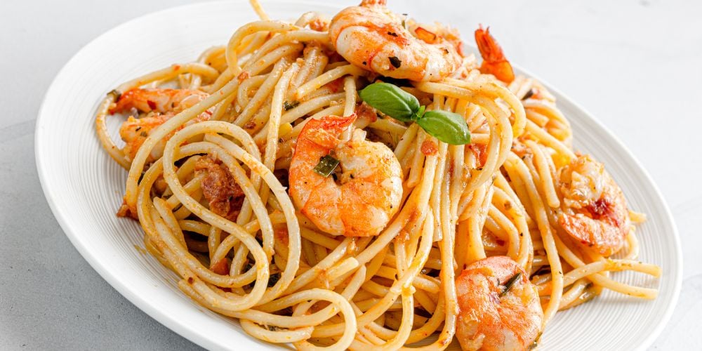 Delicious seafood Italian-style
