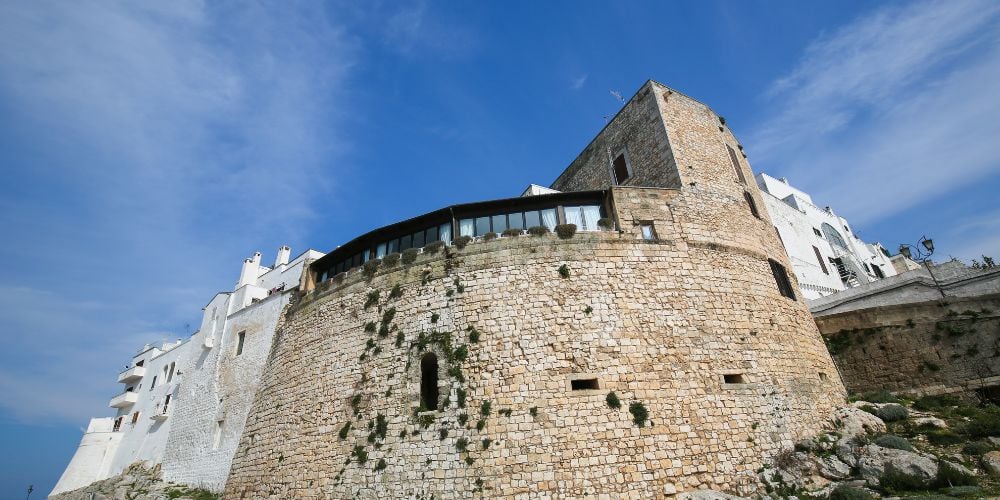 City wall in Ostuni