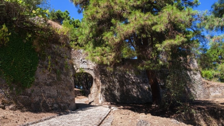 Venetian Castle in Zakynthos Greece