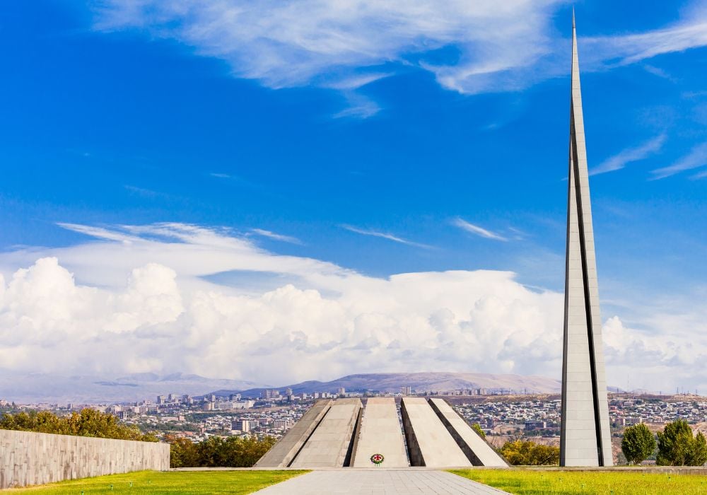 Tsitsernakaberd Memorial Complex in Yerevan