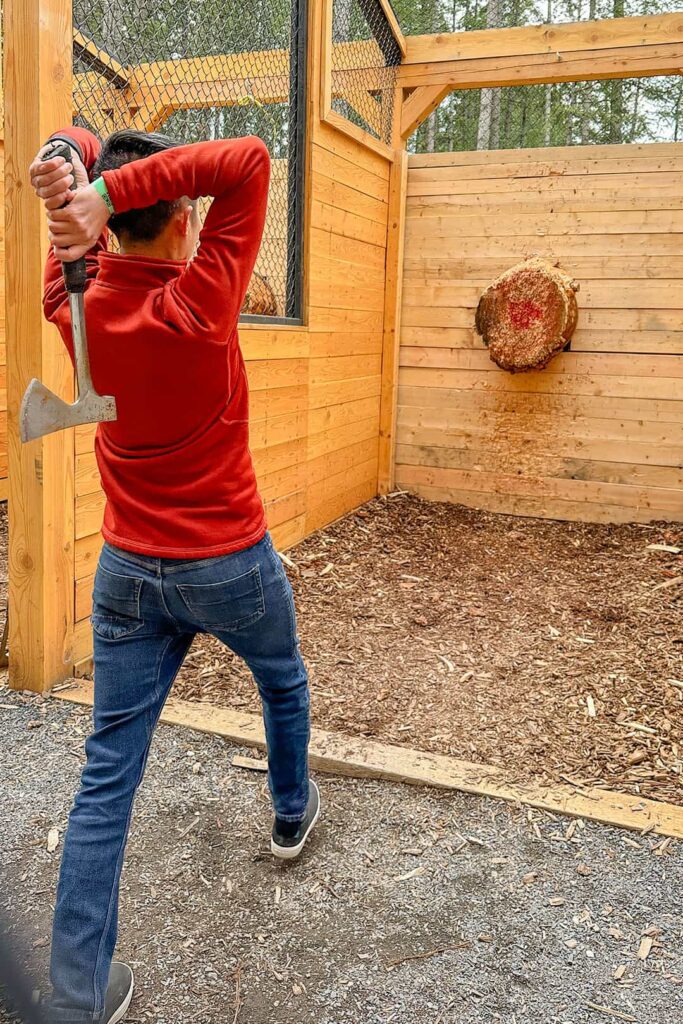 axe throwing bc