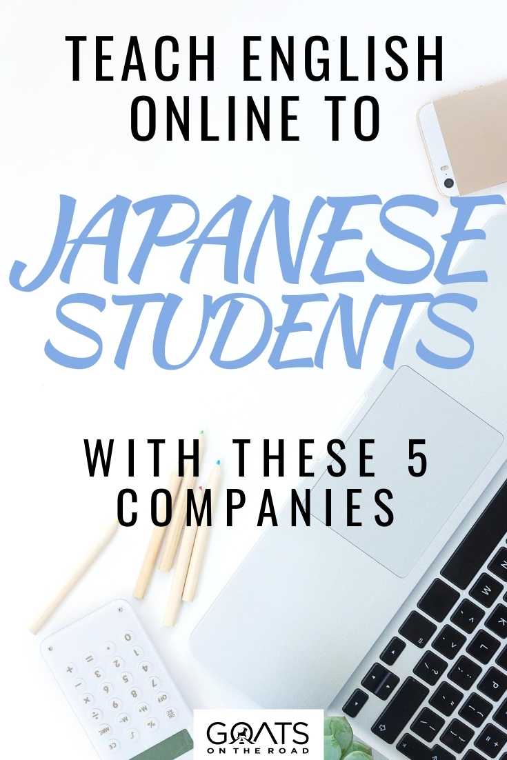 Teach English Online To Japanese Students With These 5 Companies