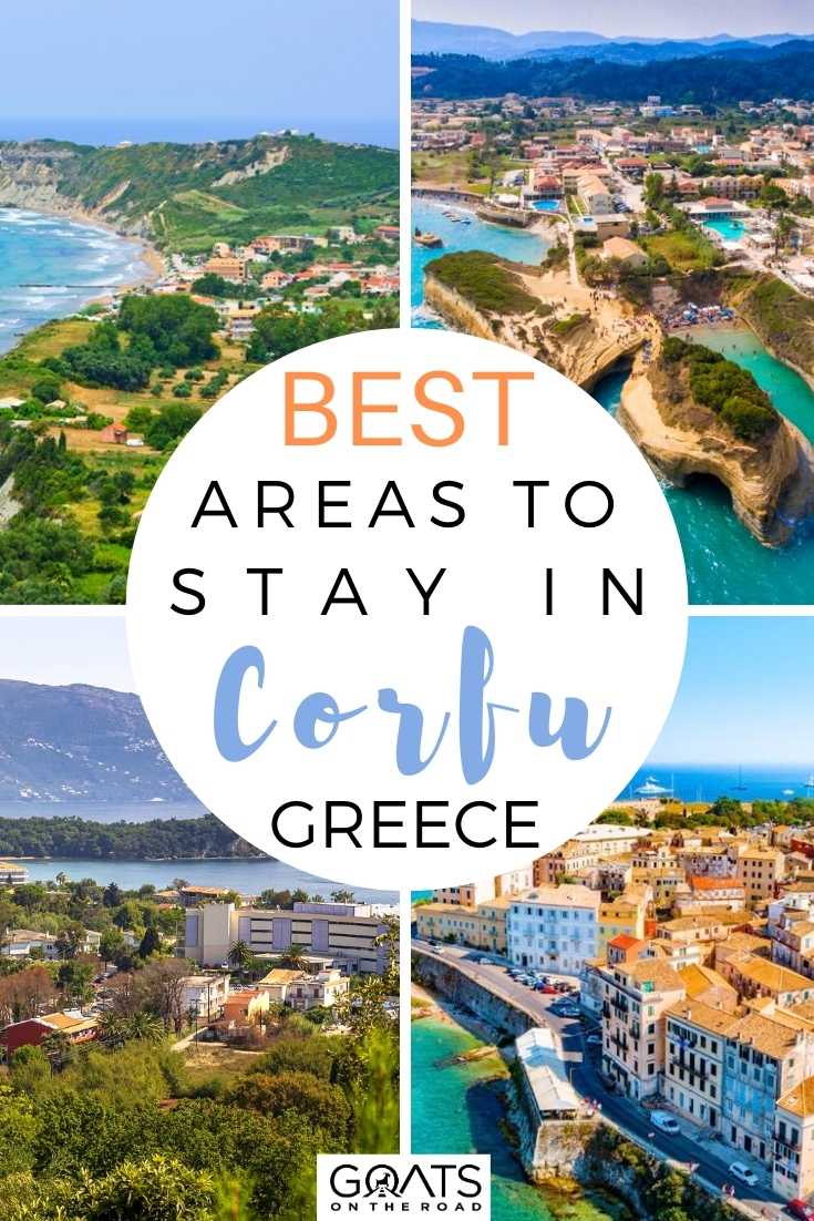 Best Areas To Stay in Corfu, Greece