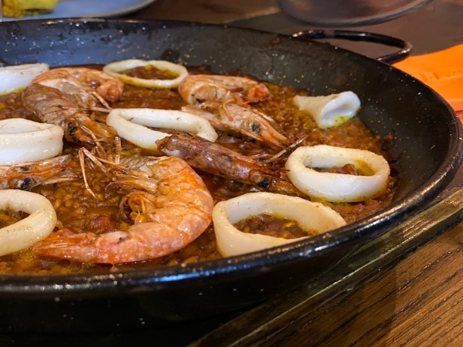 In Spanish cuisine paella is the best dish.