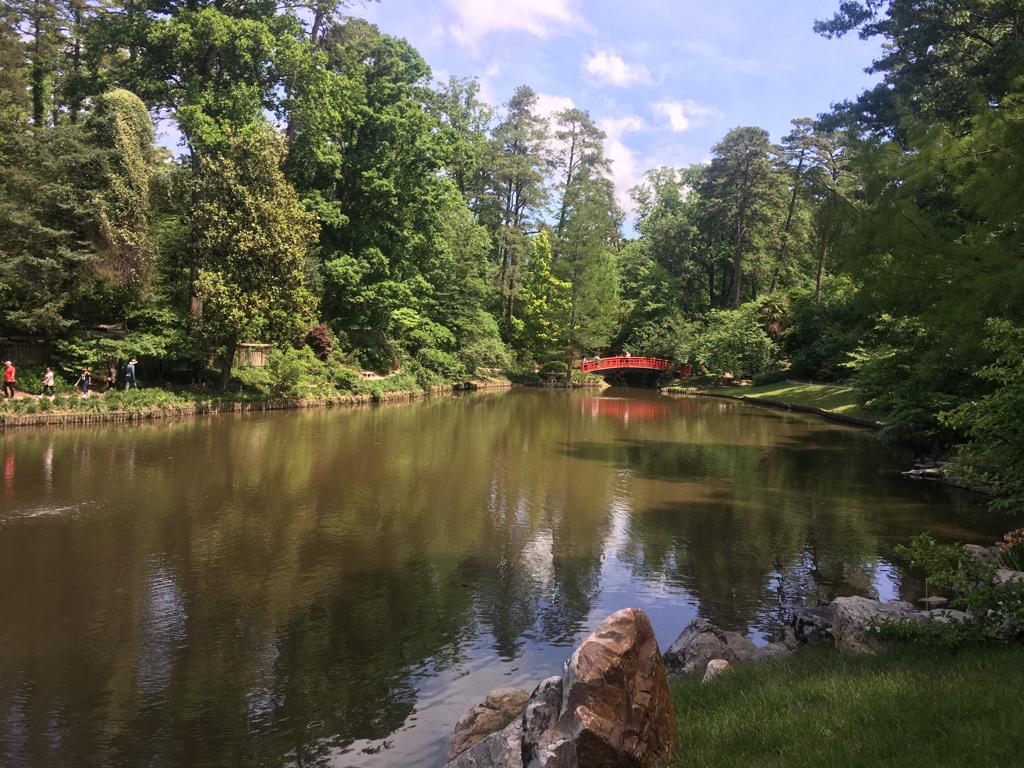 Duke Gardens and its beautiful lake