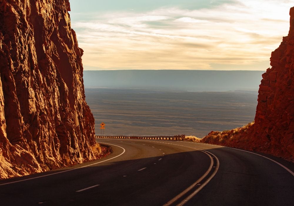 highway to the grand canyon