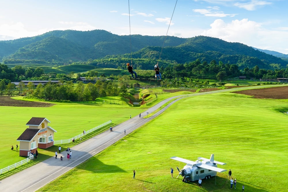 Singha park in Chiang Rai