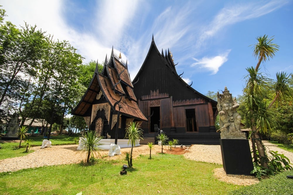 Black House in Chiang Rai, one of the top things to see