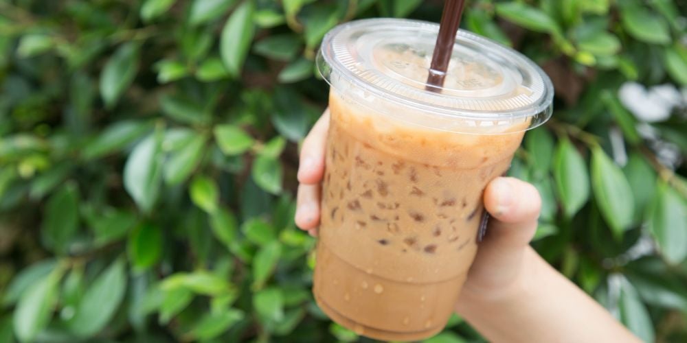 An iced coffee to go from Betty Coffee