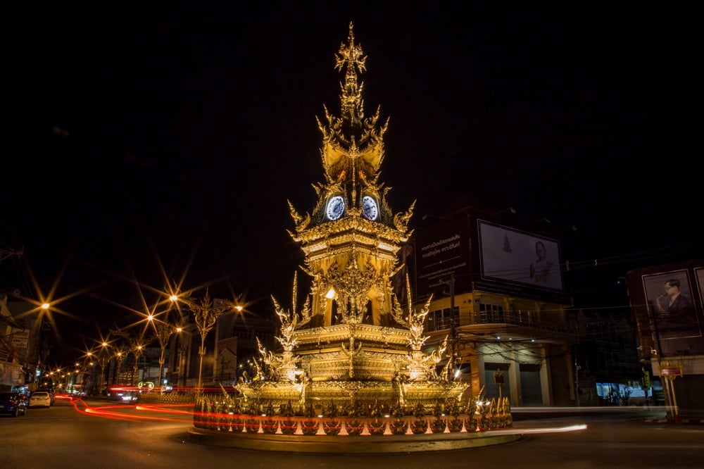 Visiting the Chiang Rai Clock Tower is one of the top things to do in Chiang Rai