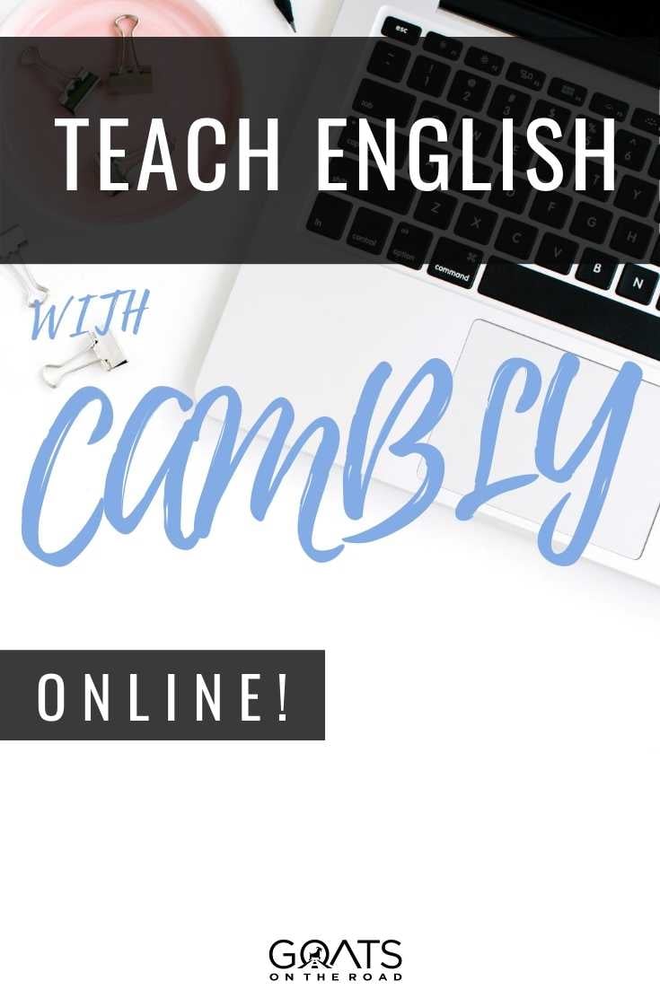 Teach English With Cambly Online