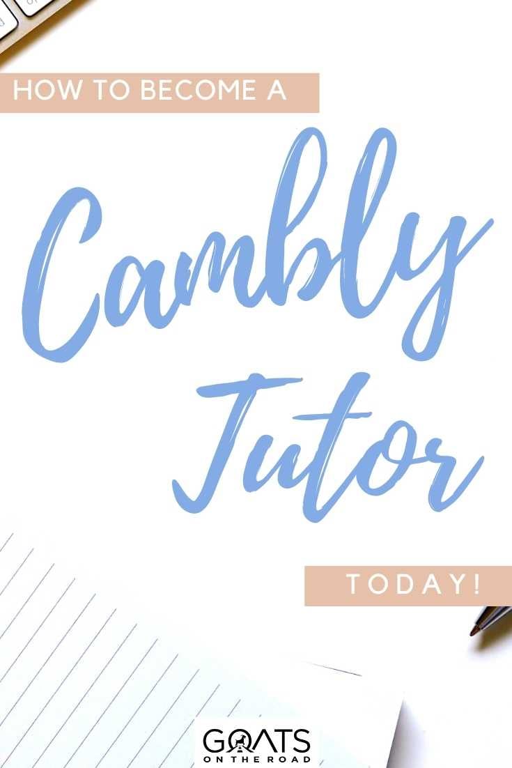 “How To Become a Cambly Tutor Today!