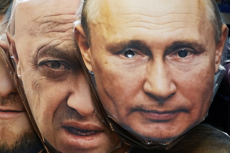 Image: Yevgeny Prigozhin, Vladimir Putin