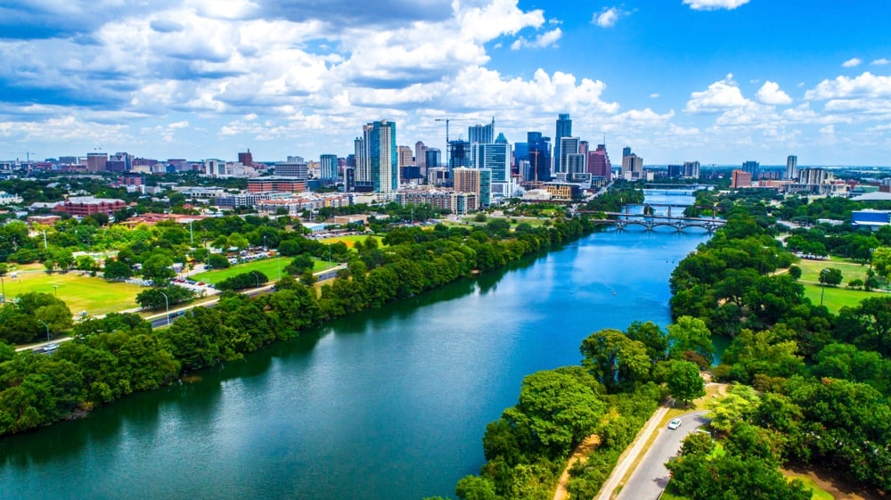 Lady Bird Lake in Austin