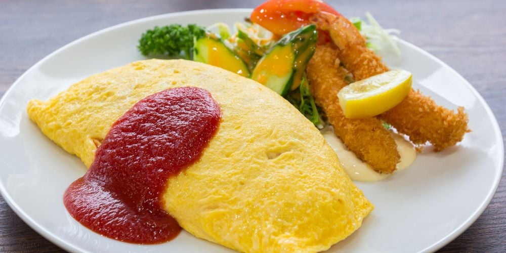 omurice japanese food