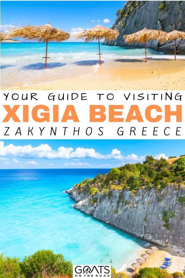 Xigia Beach with text overlay your guide