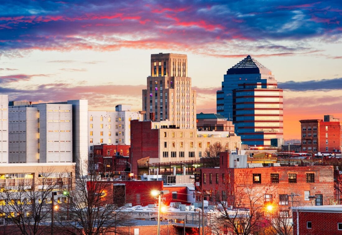 where to stay in durham north carolina downtown skyline