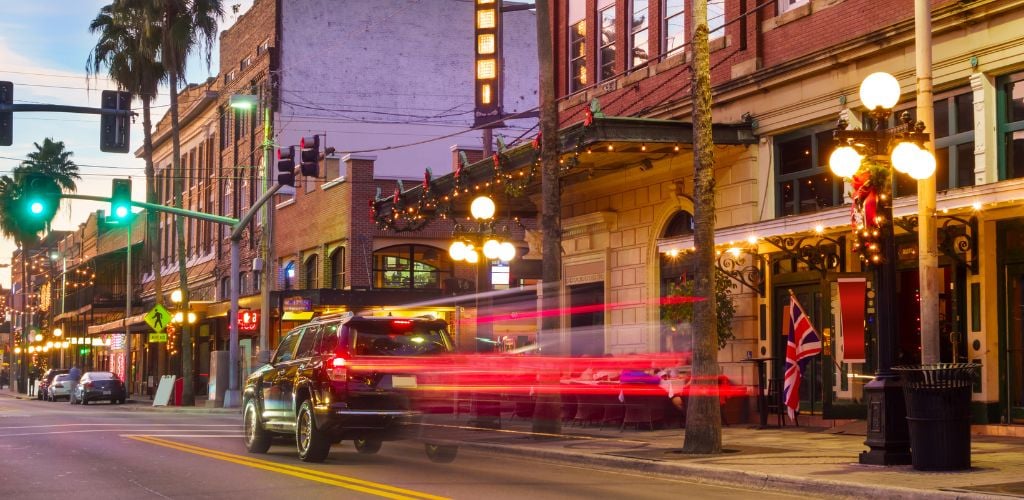 A shimmering night for the people of Ybor City