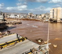 Bodies wash ashore in Libya as devastated city races to count its dead after floods