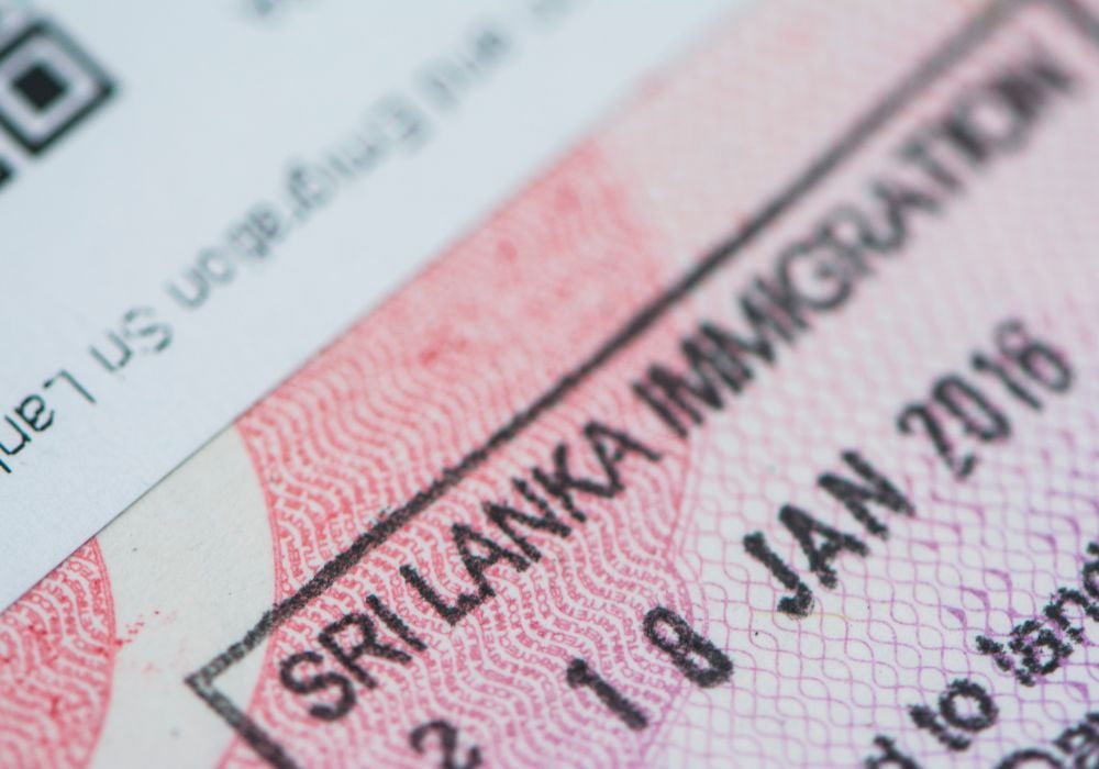 visa for sri lanka