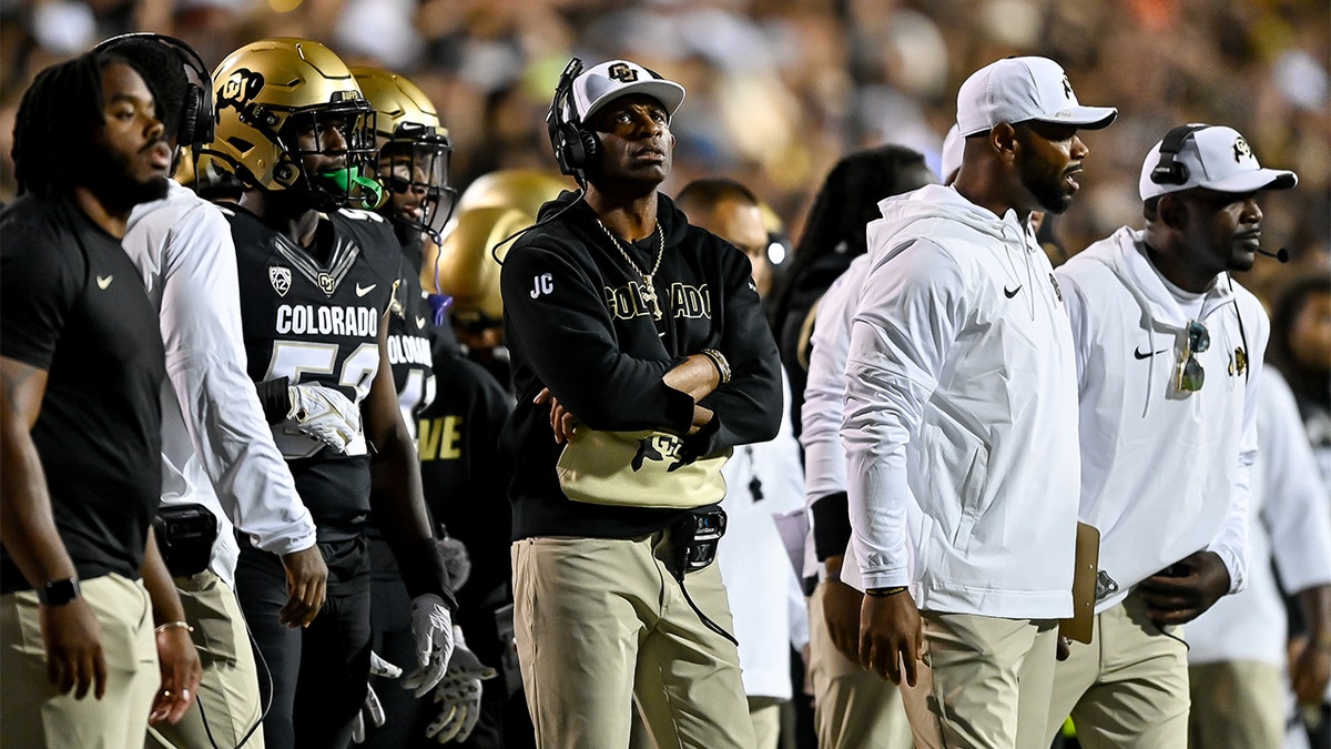 Deion Sanders coaches against Colorado State