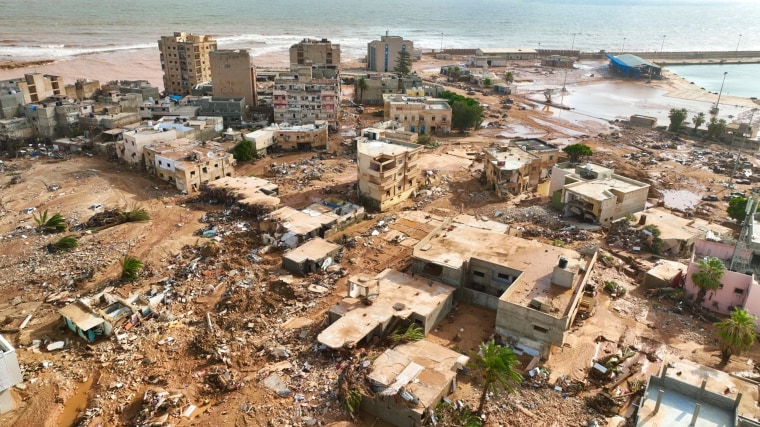 The sheer numbers of people dead or unaccounted for in the Libyan city of Derna are overwhelming survivors.