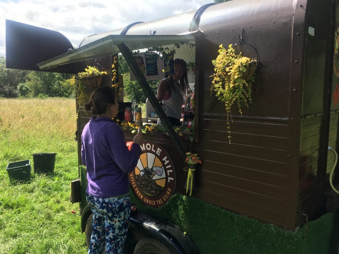 The Mole Hill - a great coffee stop whilst out on a hike.