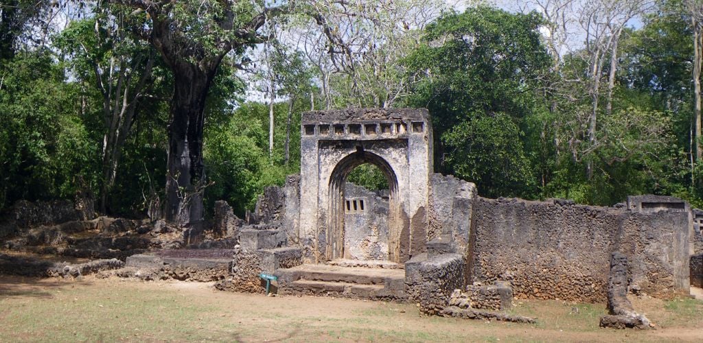 A historic Gedi Ruins of Watamu