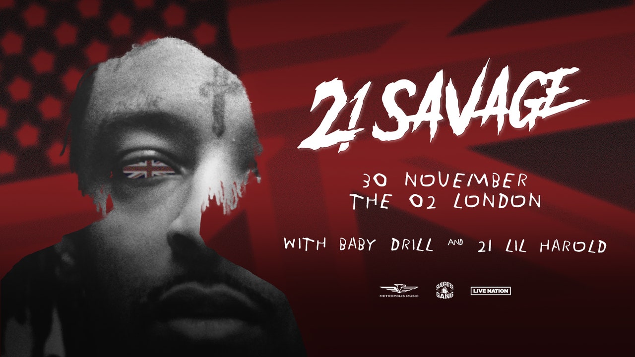 21 Savage at the O2