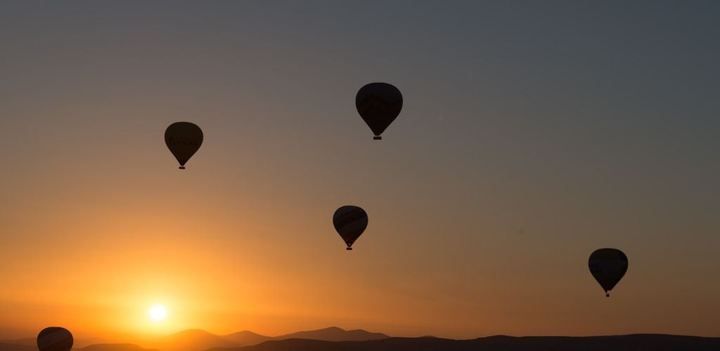 hot air balloon cappadocia turkey