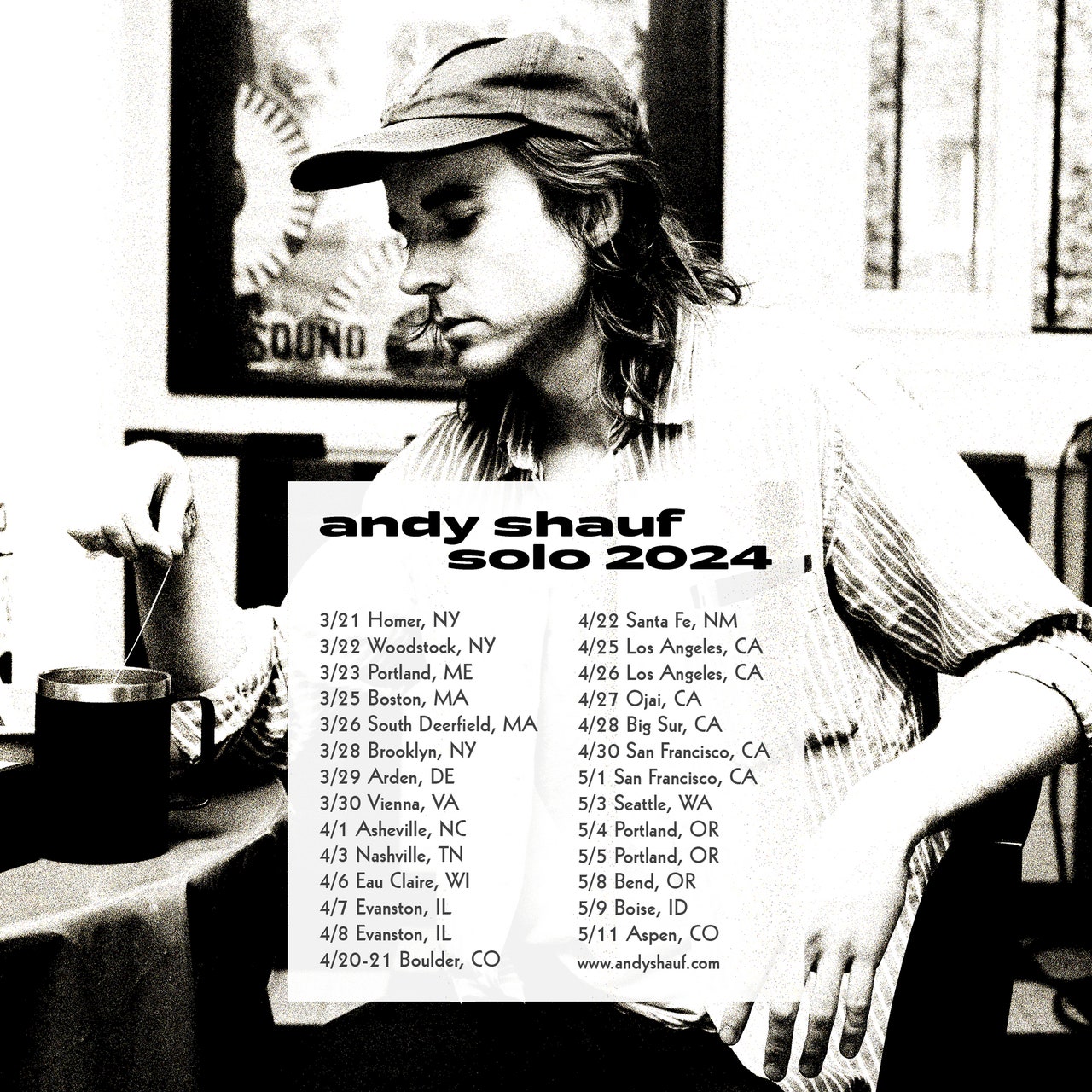 Andy Shauf: Solo 2024 Tour