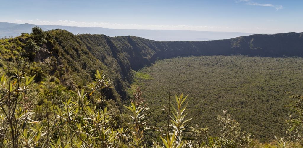 Crater of Mount Longonot