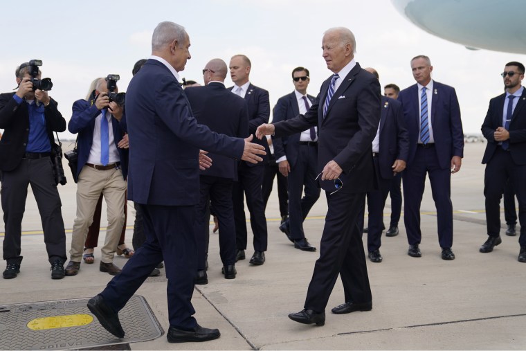 Biden Netanyahu Tel Aviv