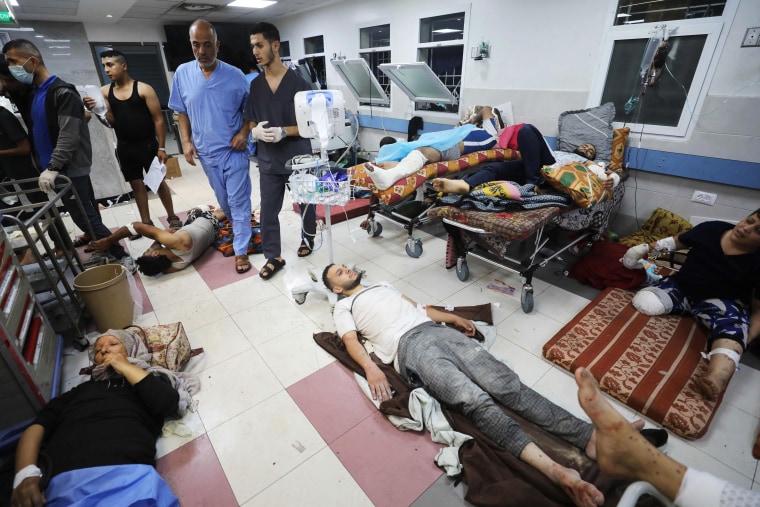 Al-Shifa Hospital Patients in Gaza