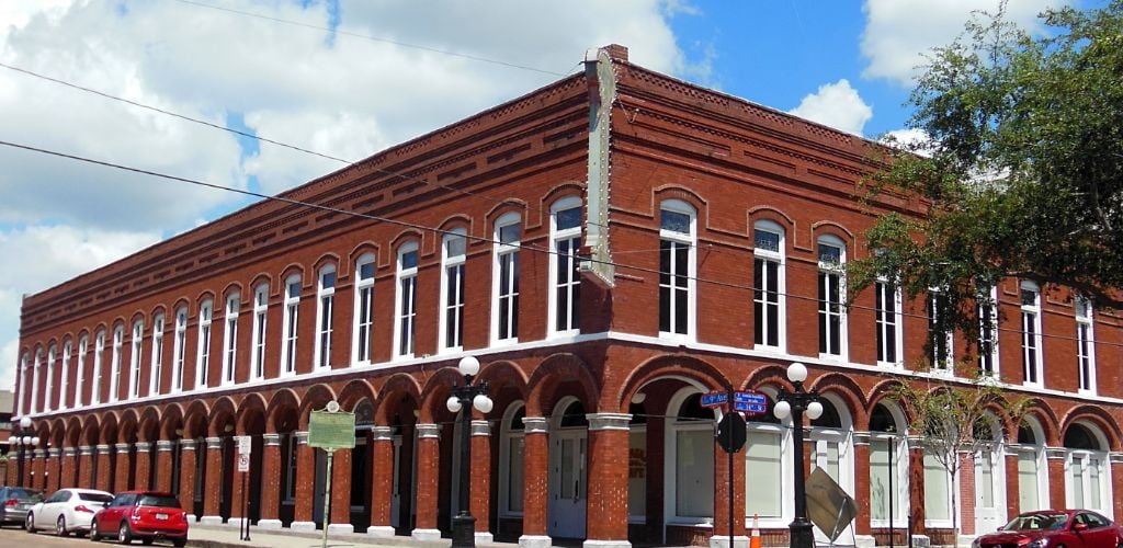 Ybor Men's Club for Cigar Factory owners i Ybor City Historic, District, Tampa, Florida