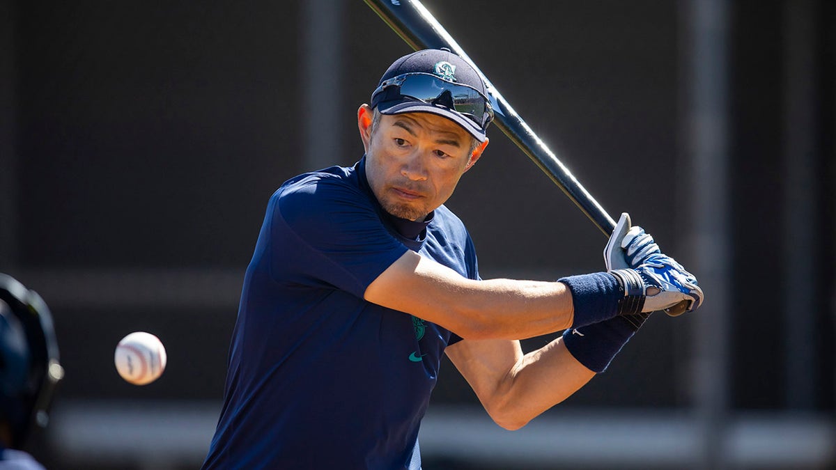 Ichiro in 2022 spring training