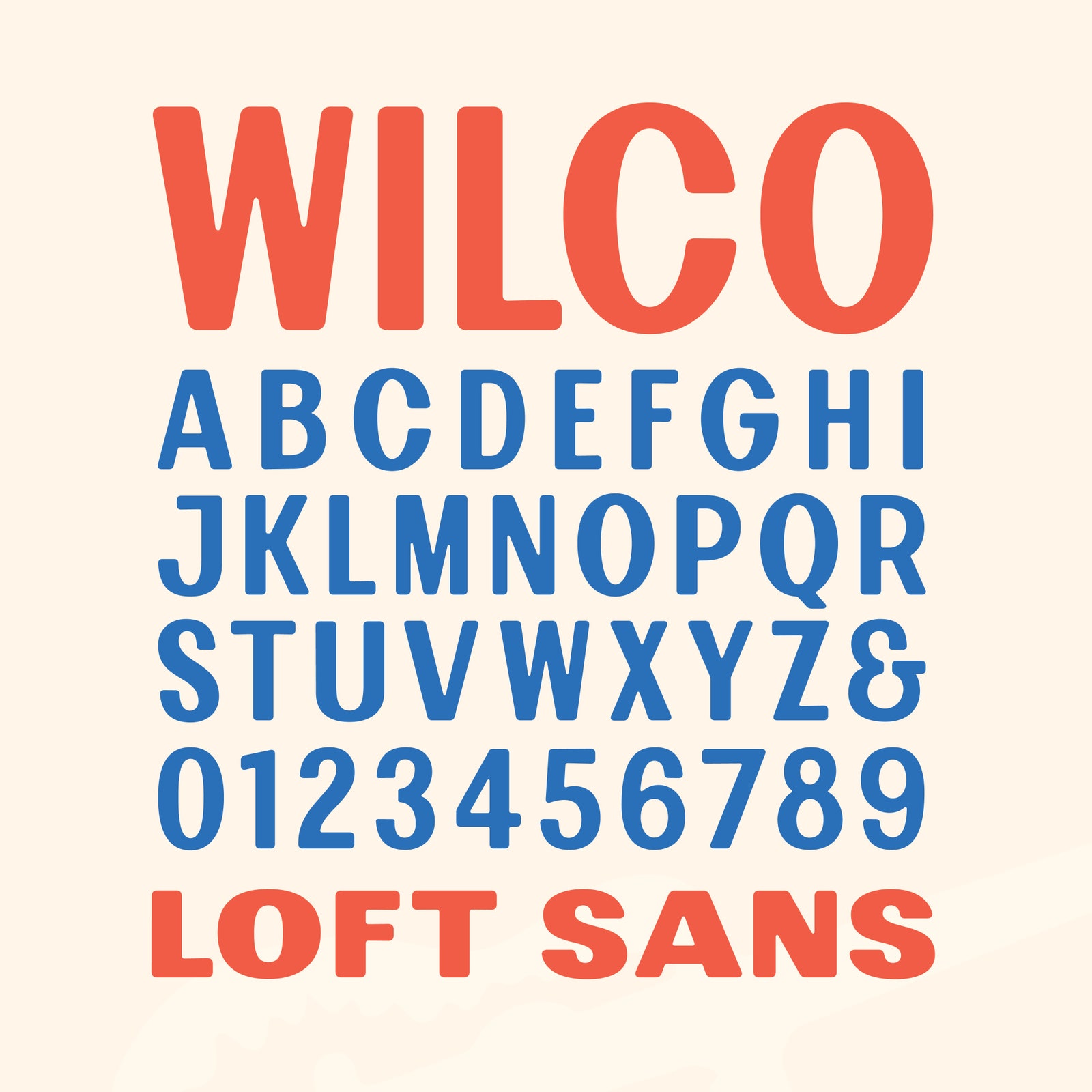 Wilco Loft Sans font