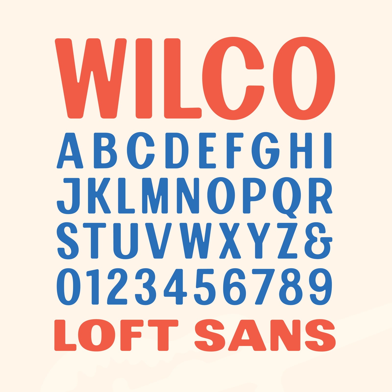 Wilco Loft Sans font