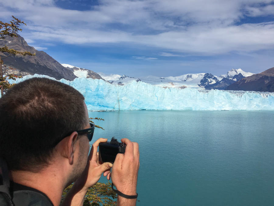 visiting perito moreno glacier el calafate