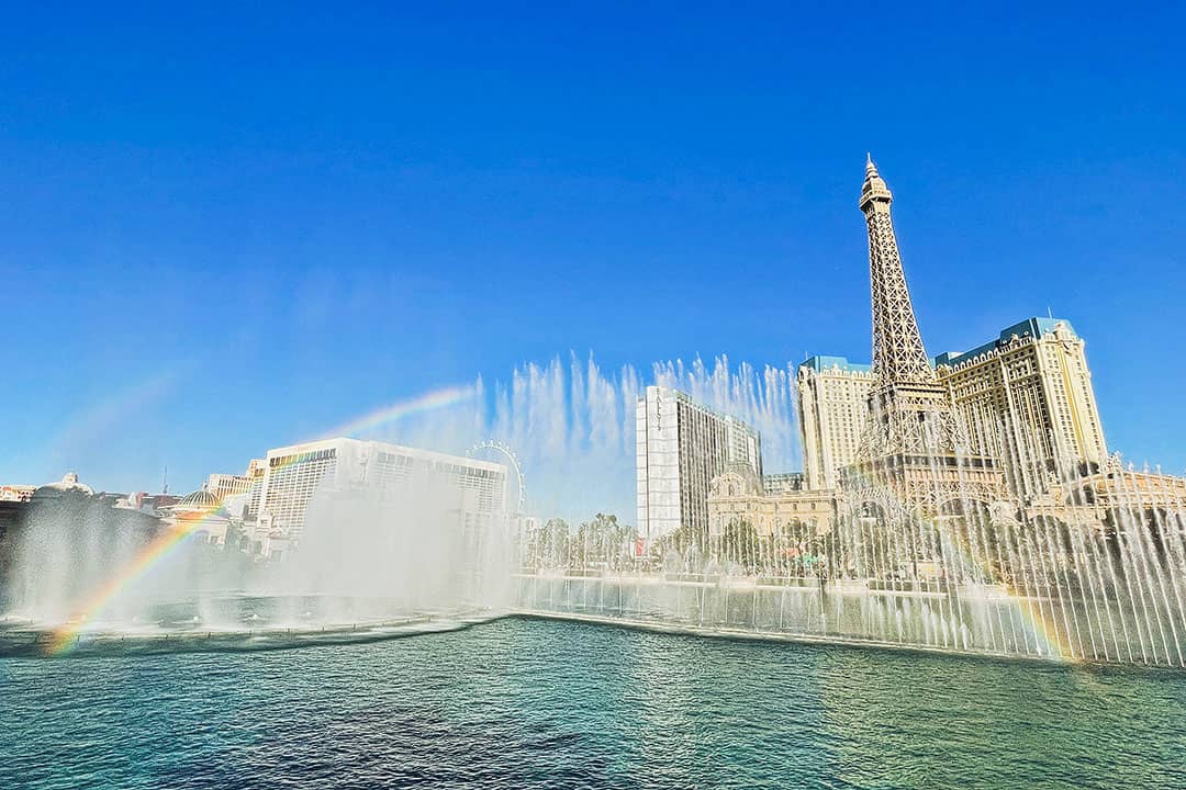 bellagio fountains show schedule