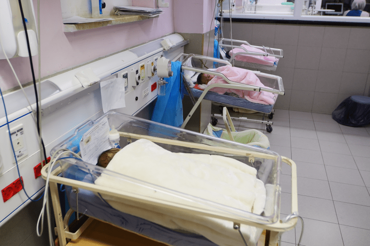 Her triplets were ready to go home, but war has trapped this young mother in Gaza