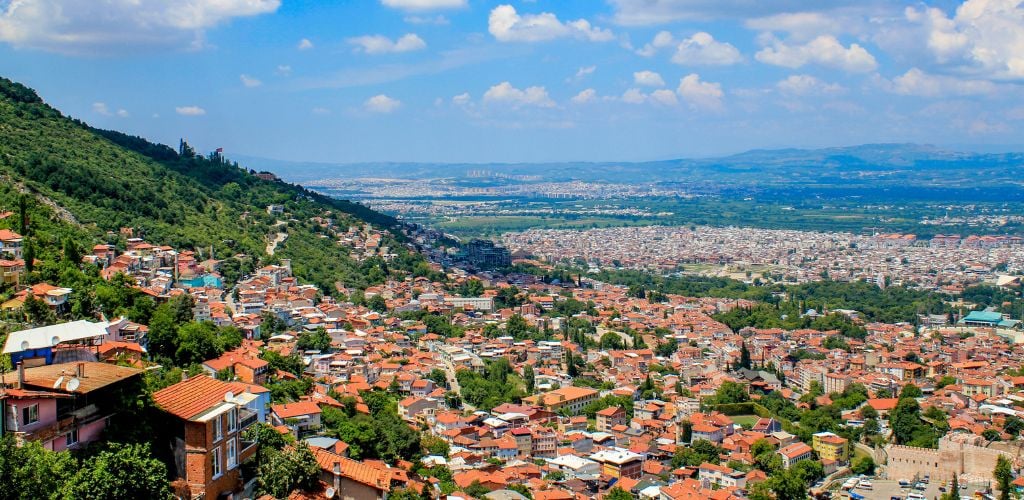 Bursa City panoramic view, Bursa, Turkey